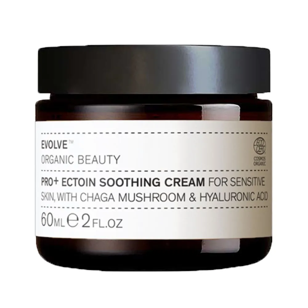 Evolve Pro+ Ectoin Soothing Cream i hvit pumpeflaske