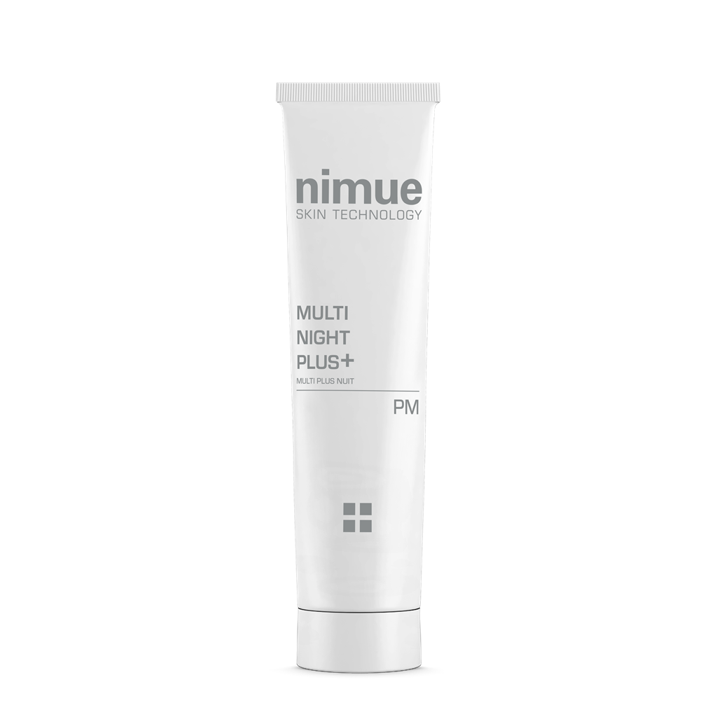 Nimue Multi Night Plus i hvit pumpeflaske
