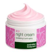 Australian Bodycare B12 Nattkrem i rosa pumpeflaske