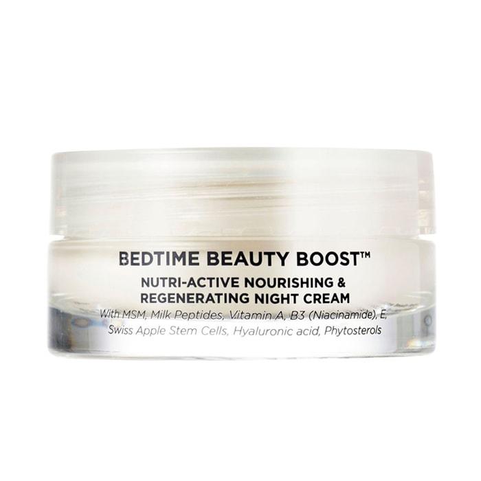 OSKIA Bedtime Beauty Boost Night Cream i hvit krukke